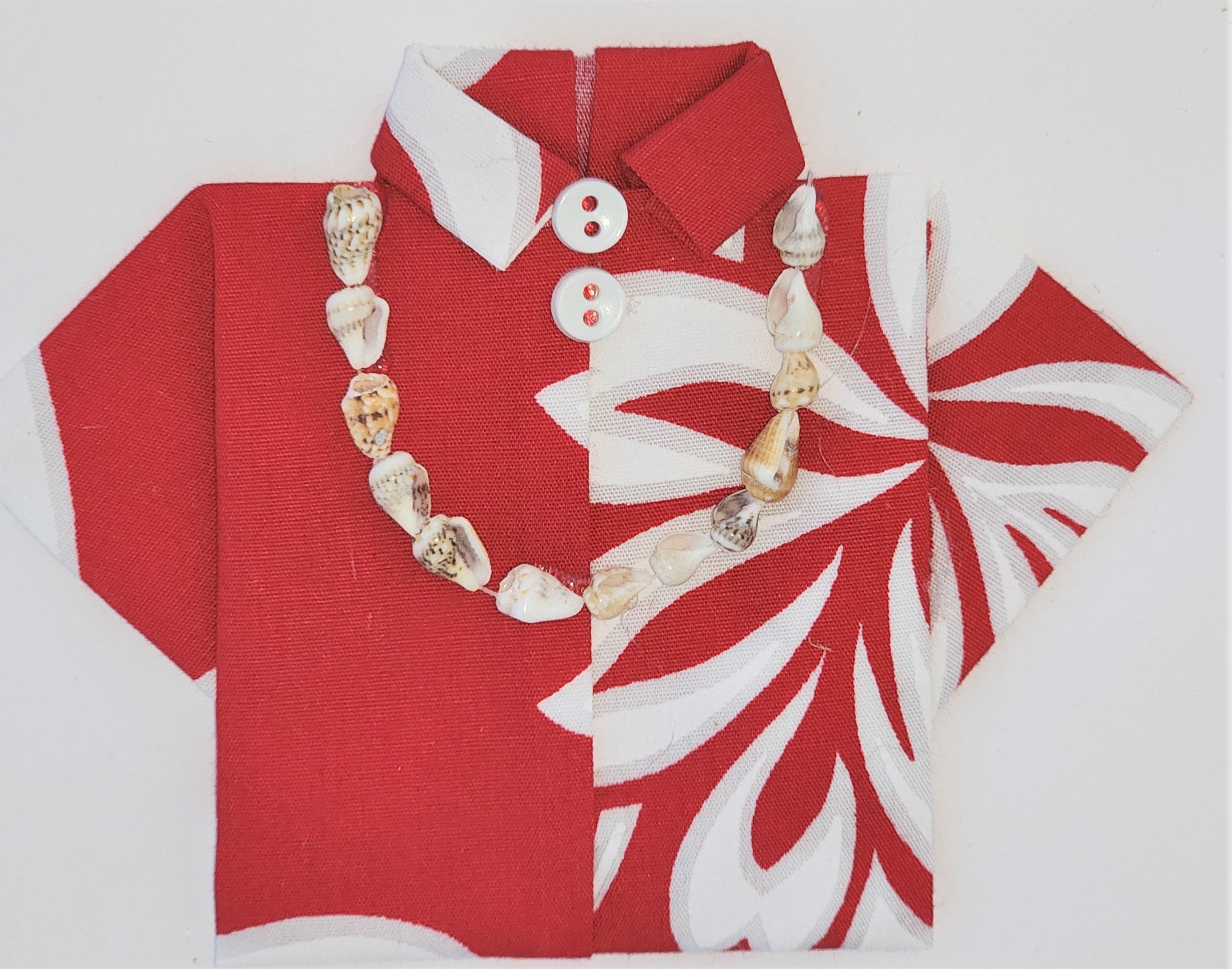 CARDS ALOHA SHIRT 4 PACK