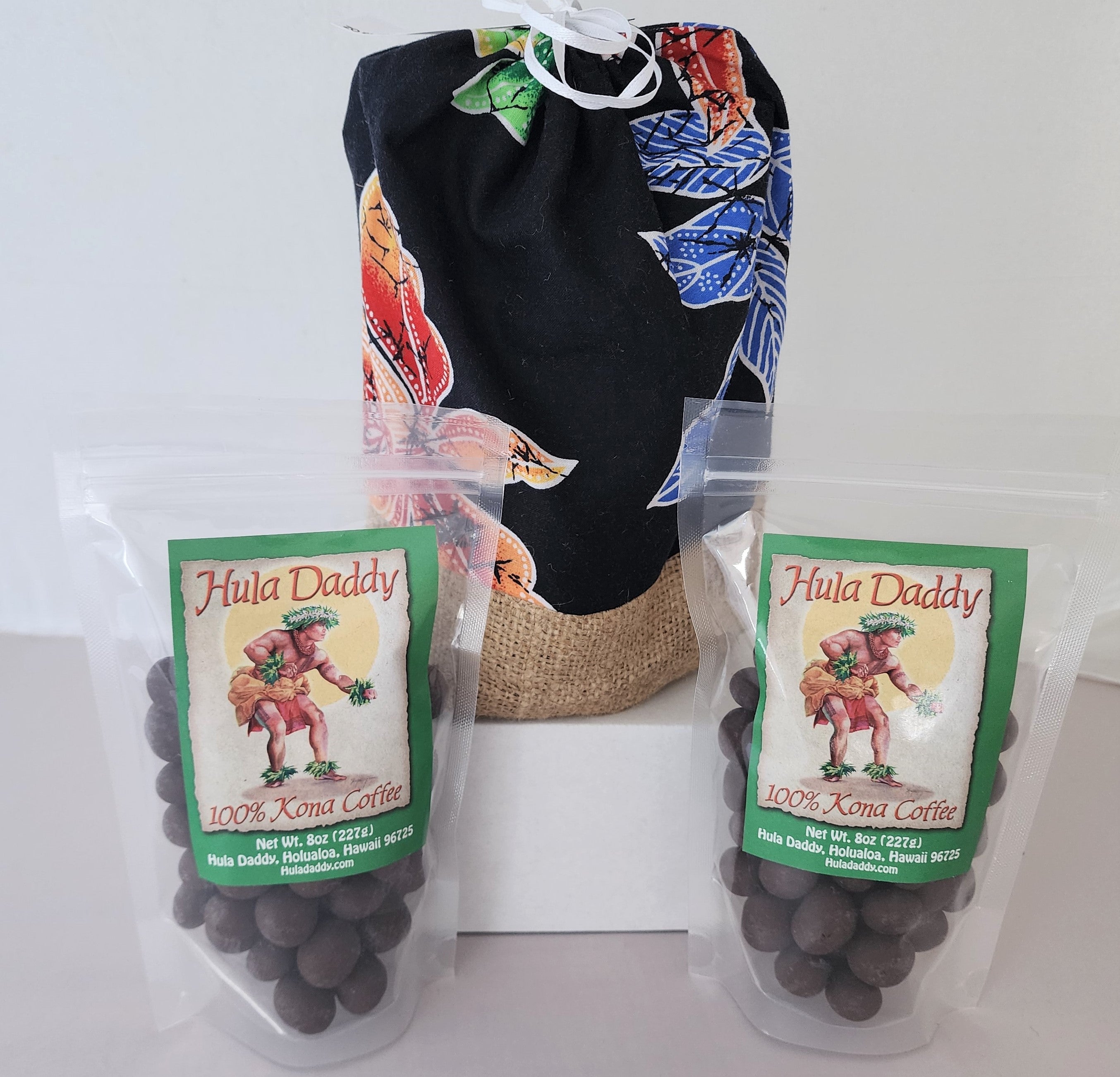 CHOCOLATE 8 OZ OF BEANS AND 8 OZ. MAC NUTS